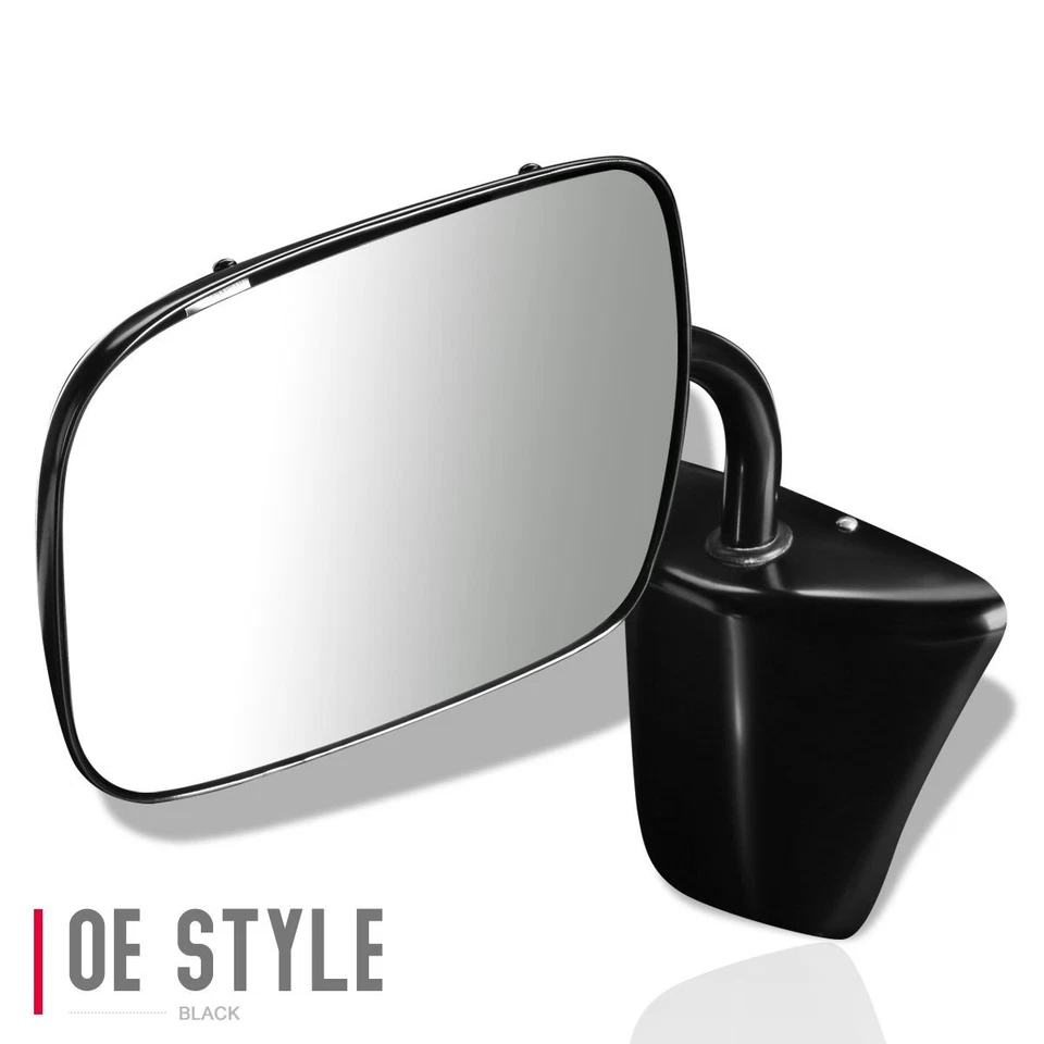 PARA 73-86 CHEVY GMC C/K PICKUP PAR SUBURBANO ESTILO OE ESPEJO RETROVISOR PUERTA LATERAL MANUAL Foto 2 de 4