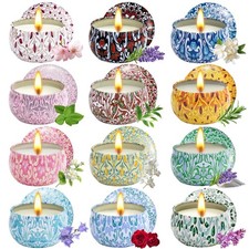12 Pack Scented Candles Gifts for Women, Natural Soy Candles for Home Scented...