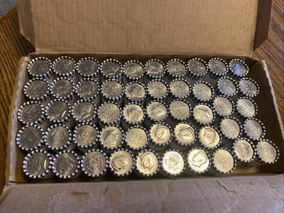 2024 D Kennedy Half Dollar Unopened Sealed rolls Full Box - $500 FV