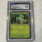 Pokemon TCG Bulbasaur CGC 10 Promo Cosmos Holo Scarlet Violet 046 English