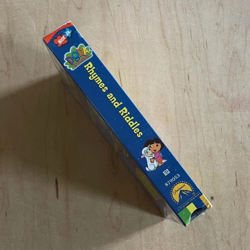 Nick Jr DORA THE EXPLORER Rhymes and Riddles (2003) Sealed VHS Promo Screener - Image 2 of 4