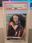 Panini Prizm Drake Maye Rookie Variations No Huddle Prizm #12 PSA 9 Pats