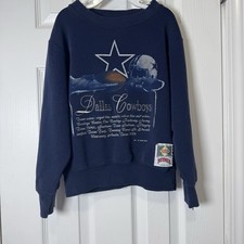 VTG Dallas Cowboys 1993 Youth Small Sweatshirt NFL Football Nutmeg Mills