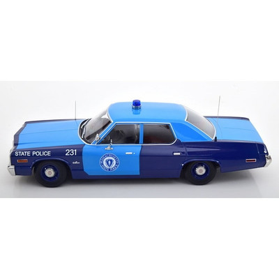 Kkdc181154 1/18 Dodge Monaco 1974 Massachusetts State Police