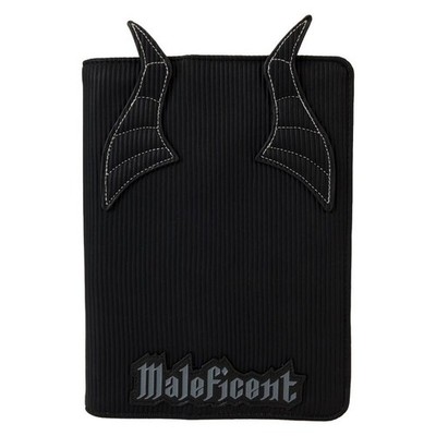 Loungefly Disney Villains Maleficent A5 Journal - schwarzes Cord Notizbuch