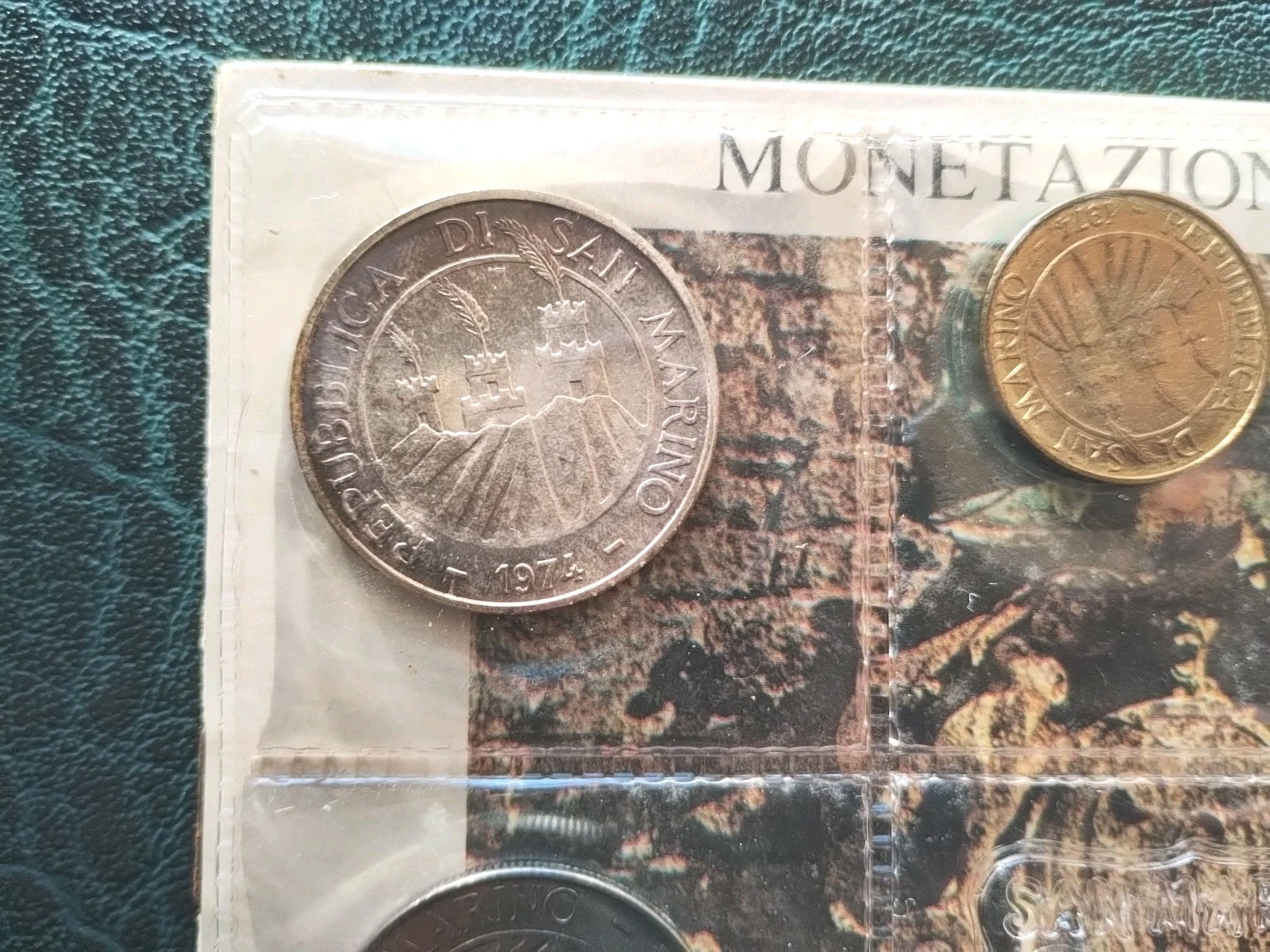 San Marino Annual Division Series in Lire 1974 Unc.