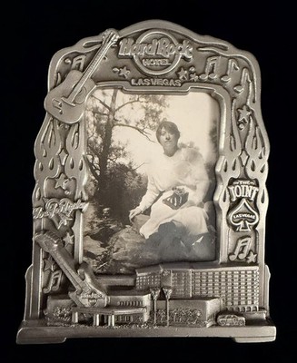 Original HARD ROCK Hotel & Casino Las Vegas Picture Frame Fine Pewter, The Joint