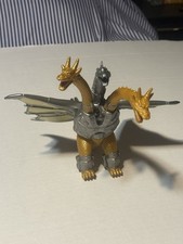 BANDAI Three Headed Dragon Mecha King Ghidorah Action Figure Godzilla 13" Loose