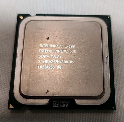 Intel Core 2 Duo E4600 2.40GHz 2-Core LGA775 Desktop CPU Processor 65W SLA94