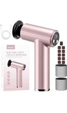 Electric Callus Remover for Feet, Rechargeable Electric Foot Callus Remover Pink