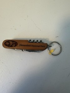 Swiss Army Style Knife Engraved With Banff National Park