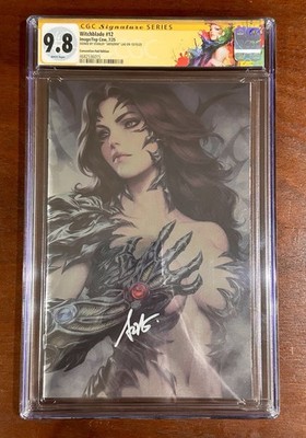 CGC SS 9.8 WITCHBLADE #12 ARTGERM FOIL VIRGIN VARIANT LTD 400 IN HAND! SOLD OUT!