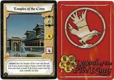 L5R: *TEMPLE OF THE CROW - MON BACK* - Fire & Shadow - Legend of the Five Rings