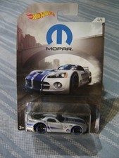Hot Wheels MOPAR series Silver Dodge Viper GTS-R #4/8