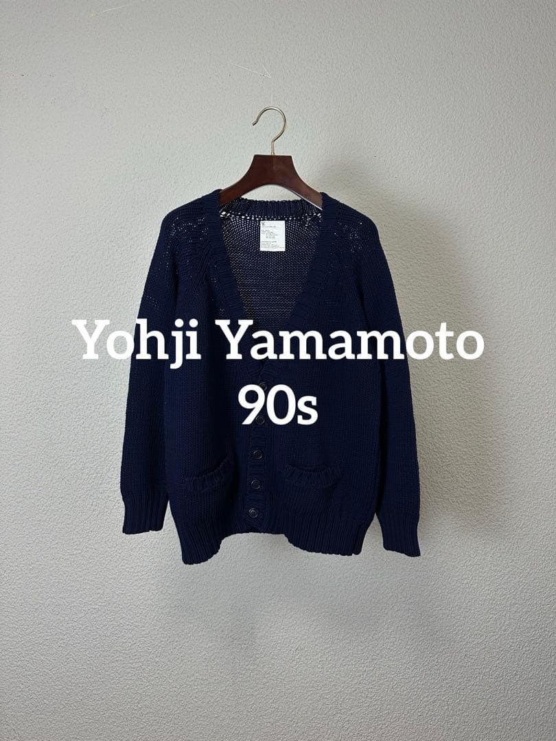 1990s Y'S Yohji yamamoto ドット jacket USED YOHJI YAMAMOTO 90S HEAVY WOOL CARDIGAN GOOD | eBay