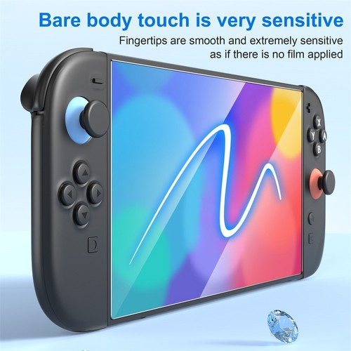 Gaming Console HD Tempered Glass Screen Protector Tempered Film For Switch 2 - Afbeelding 9 van 10