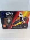 Star Wars The Power of the Force Imperial Speeder Bike w/Biker Scout 1995 NEW