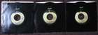 3-Lot Beatles Apple 45’s Short Lived “Mfd. By Apple” on Both Sides, EX!