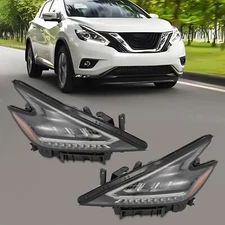 For 2022-2023 Nissan Murano Full LED Headlight Assembly Headlamps Left+Right Set
