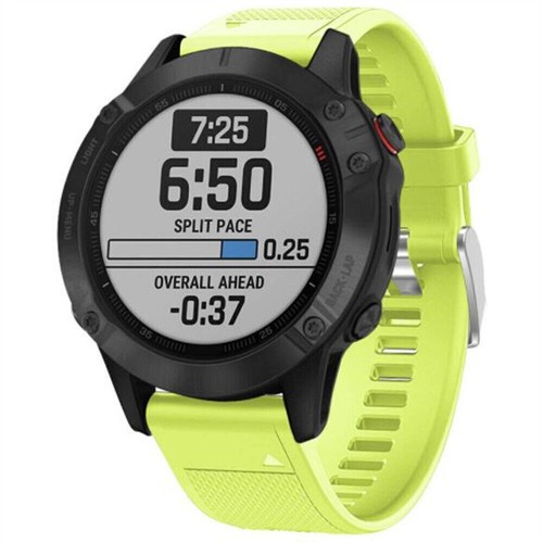 Cinturino Fit Quick per Garmin Fenix 7S 7X 6S 6X Pro 5 5X 3HR Cinturino Orologio Silicone - Foto 162 di 394