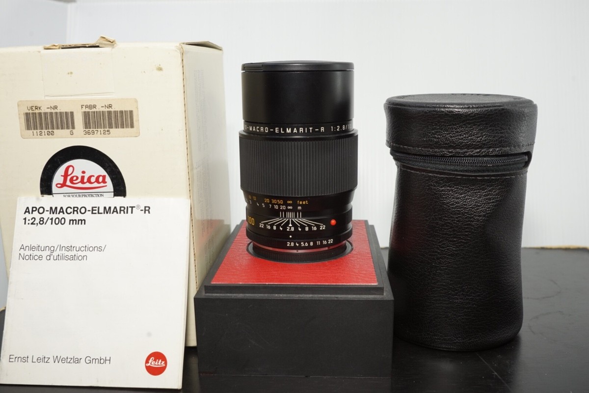 GREAT BUY - LEICA APO-Macro-Elmarit-R 100mm f/2.8 MF 3 Cam
