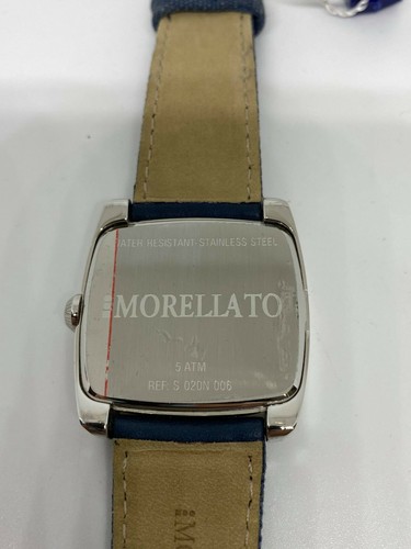 OROLOGIO UOMO MORELLATO CUBE 3HANDS BLUE S020N006 NUOVO!! -20% OFF - Imagen 4 de 6