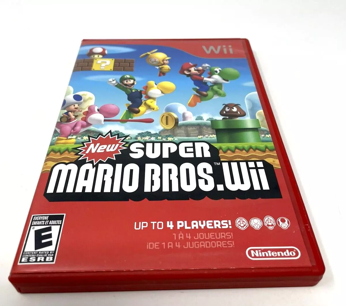 Wii New Super Mario Bros. Wii FREE Shipping