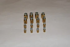 Bike adjustable cable barrel clamp gear brake guide hanger end stop 16pc