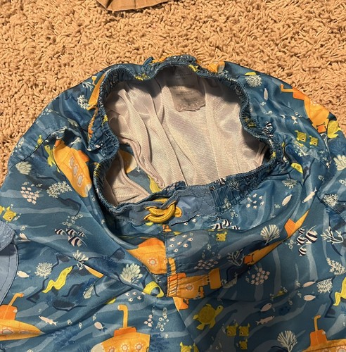 Boy Shorts Overalls Swim Trunk Lot Pull On Carter Cat And Jack Size 5 & 5/6 - Picture 9 of 16