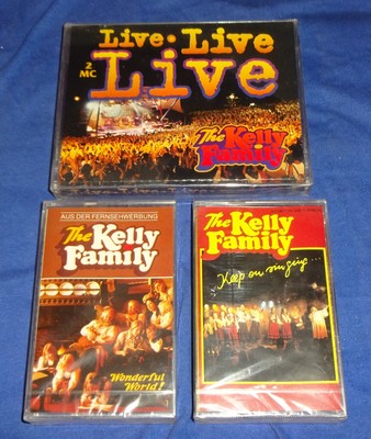 MC-Auswahl KELLY FAMILY Musikkassette Audiokassette Tape NEU & OVP (sealed)