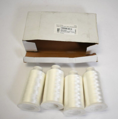 HomaPro 4 Pack of Sewing Thread 6000yds Ea 40 Weight 100% High Tensile Polyester