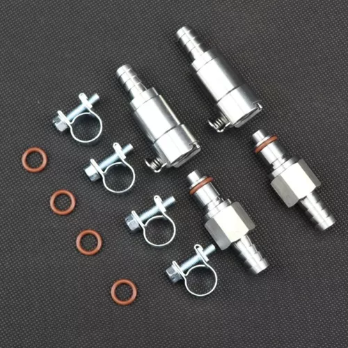 2 pairs BMW 5/16" Gas Fuel Line Hose Quick Release Disconnect Coupling Kit Set - Bild 4 von 9