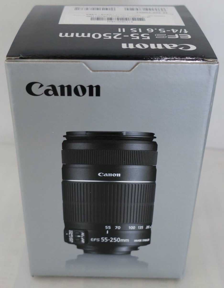 Canon EF-S 55-250mm f/4-5.6 IS STM for sale online | eBay