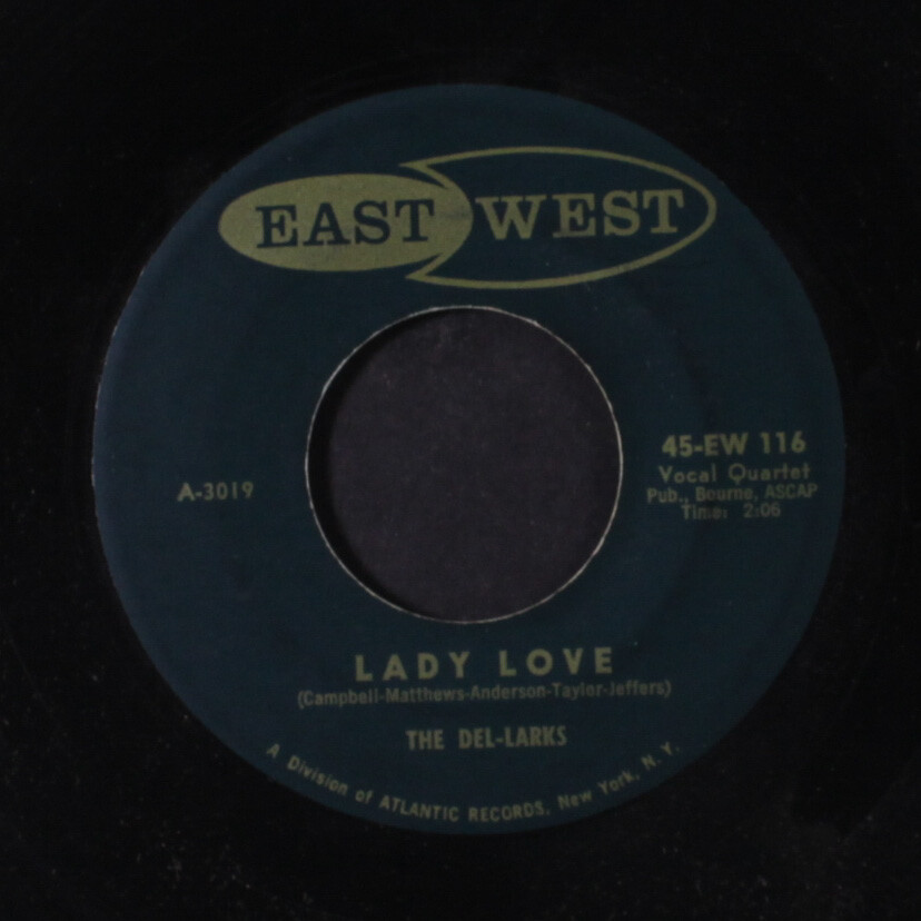 DEL-LARKS: remember the night / lady love EAST WEST 7