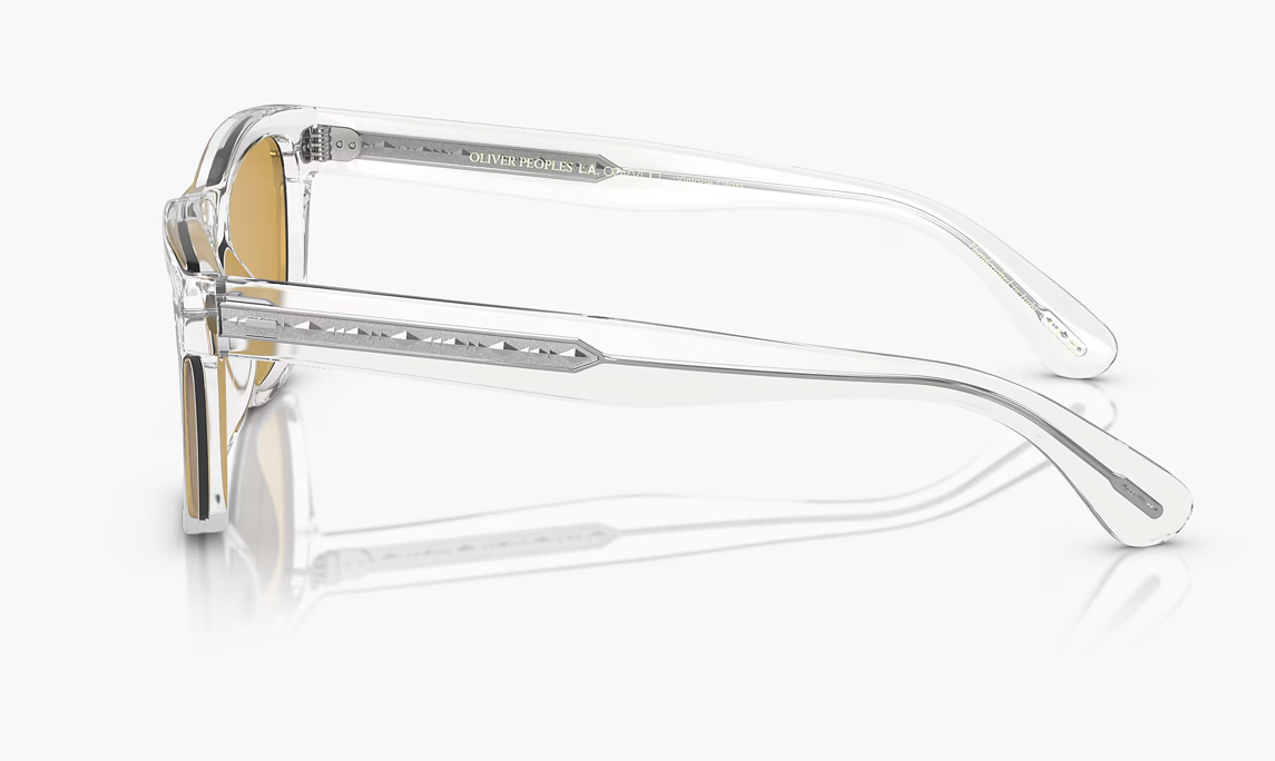 OLIVER PEOPLES OLIVER SUN LIMITED EDITION 51mm in Crystal/ Yellow