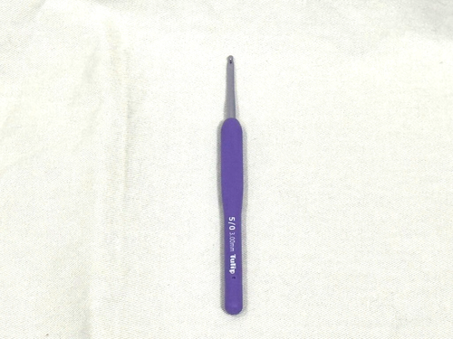 ETIMO Purple Cushion Grip Häkelnadel Set TEM-001 | Tulpenhäkelnadel Set Stricken - Bild 19 von 23