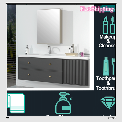 UK NEW Bathroom Mirror Single Door Cupboard Aluminium Alloy Wall Mounted eBay