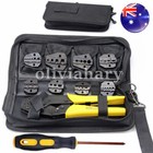 <!--F#f_0-->Ratchet Crimper Plier Crimping Tool Cable Wire Electrical Terminals Kit Set New<!--F/-->