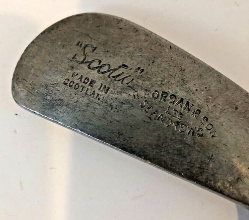 Vintage Forgan & Sons St. Andrews Scotia 1 Iron RH Golf Club Made in Scotland - Picture 3 of 7
