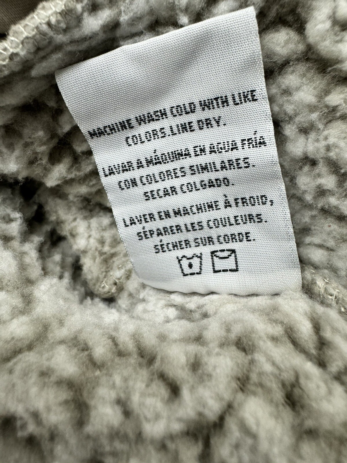 Thread & Supply Pullover Jacket Ivory Size XS Pou… - image 4