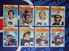 BUFFALO BILLS 1977 Topps Vintage Lot (8) Paul Seymour, John Holland &amp; More