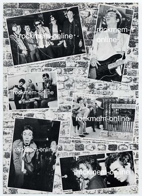 Boys The UK Subs Richard Hell Lurkers Mod-Dettes Subway Sect Photo Book Page