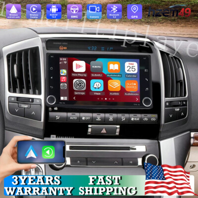 #ad #ad 464GB For Toyota Land Cruiser 2007 2015 CarPlay Android 13 Car Stereo Radio GPS $138.95