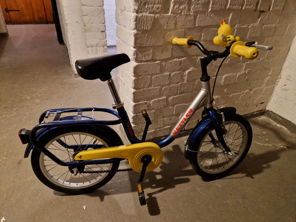 Kinderfahrrad Kettler 16 Zoll blau