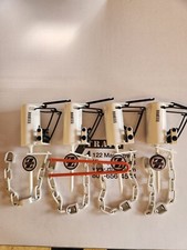 4 White Powder Coated ZTRAP Dog Proof Coon Traps Trapping Raccoon NEW SALE