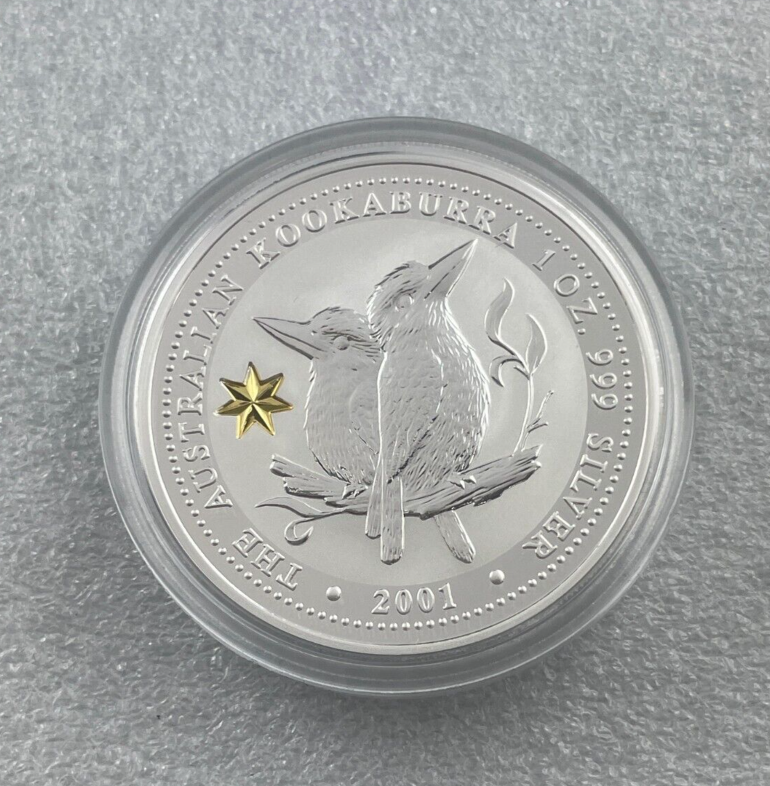 2001 Australian Kookaburra Silver Coin Series Centenary of
