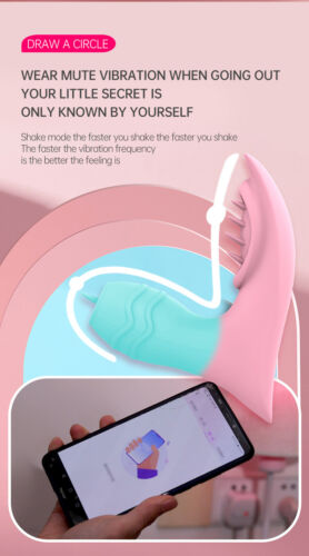 Clit Vibrator Massager Dildo G-spot Penis Famale Wearable Wireless Sex Toy Women - Picture 17 of 18