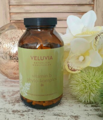 VELUVIA Vitamin B Phyto Komplex 360 Kps. Vitamine 6-Monatsvorrat MHD 08/2027