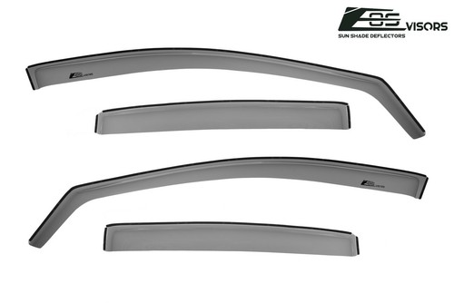 EOS For 13-21 Acura ILX | JDM In-Channel Side Vents Window Visors Rain Guards - 第 8/12 張圖片