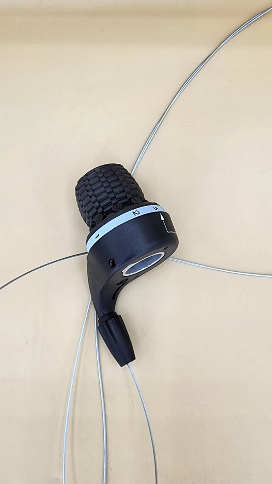 3 Speed Left Side Gear Shifter MicroShift for Shimano Shift Bicycle Twist Grip - Image 3 of 4